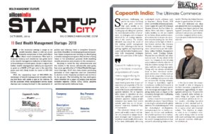 MAGAZINE -  SILICON INDIA (STARTUP CITY)